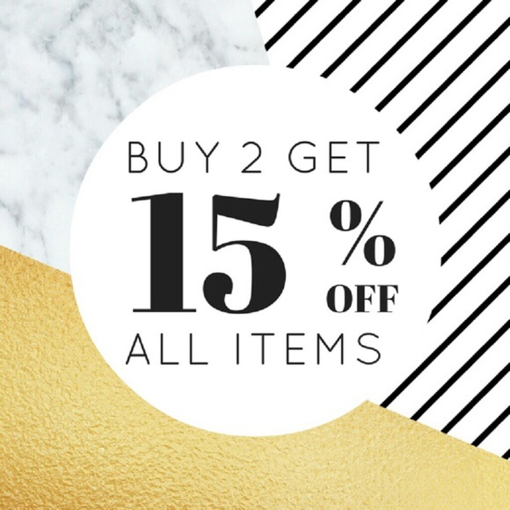 Instant 15% OFF with Bundles of 2 or More!